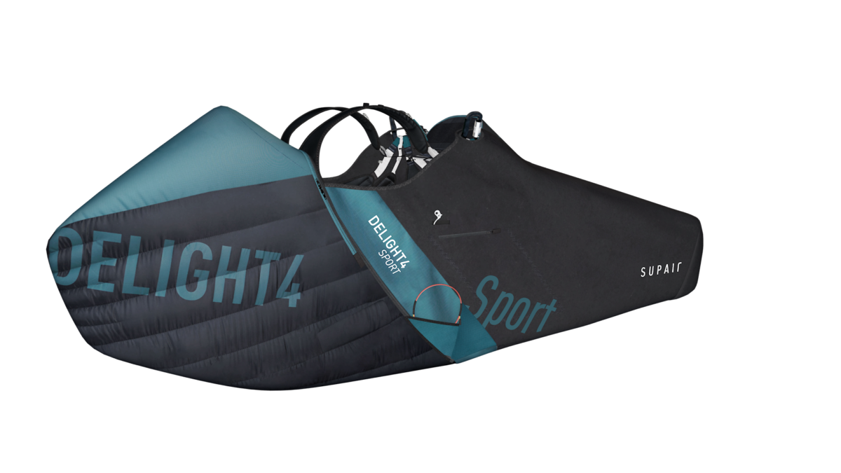 Le profilage de la SUPAIR DELIGHT 4 SPORT améliore la ligne de la sellette