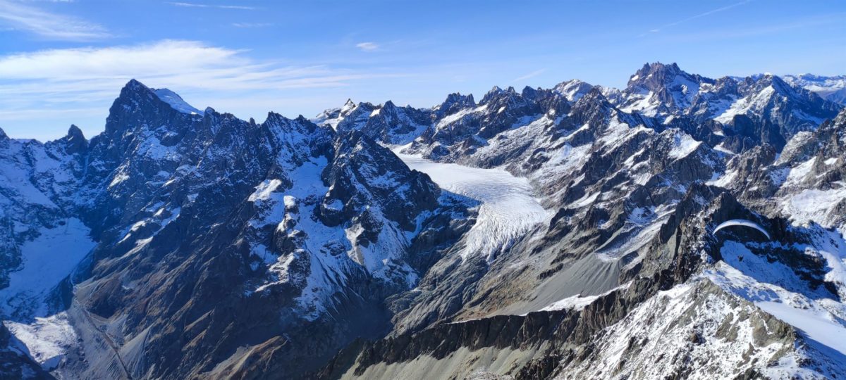 stage cross parapente dans le pays des écrins