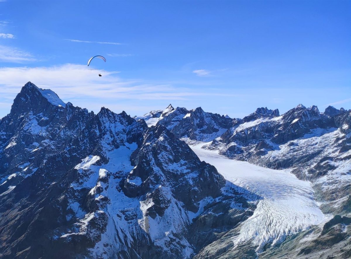 stage cross parapente dans les Ecrins