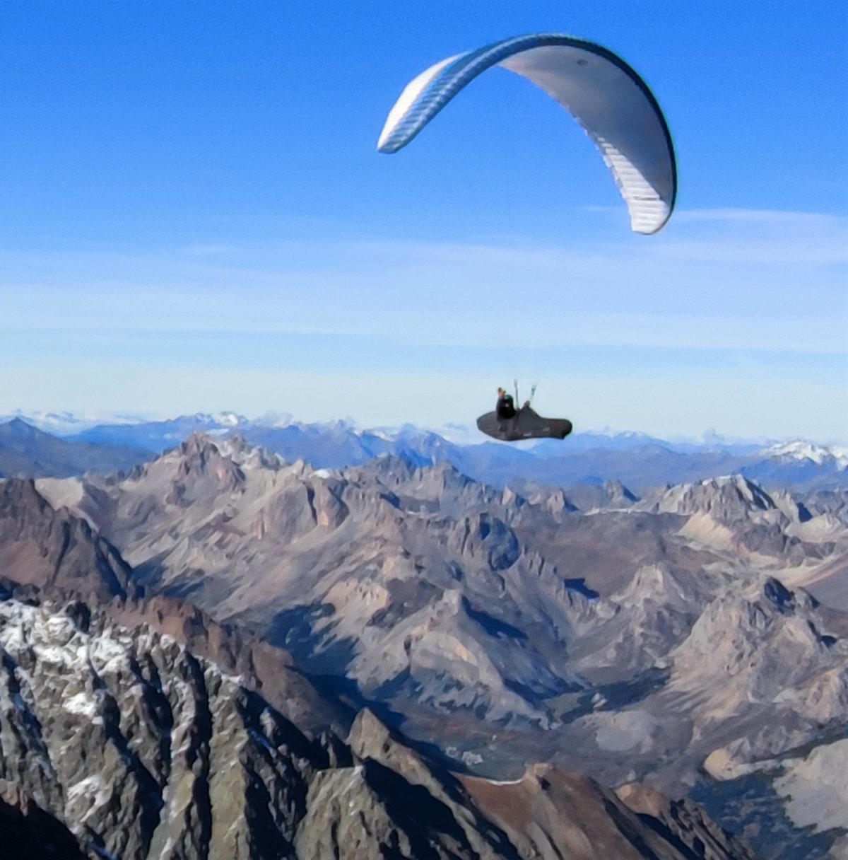 stage cross parapente dans les Ecrins