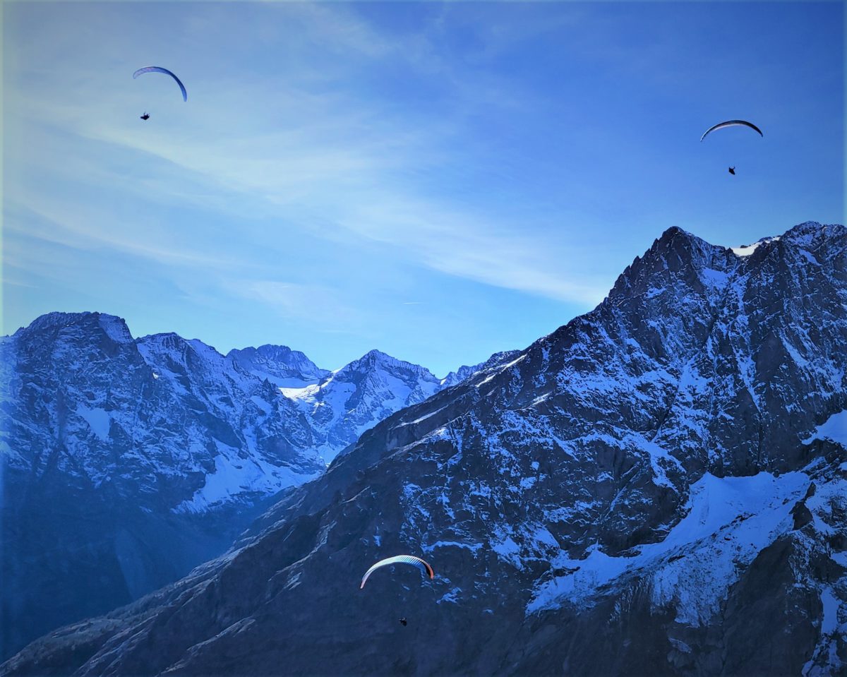 stage cross parapente dans les Ecrins