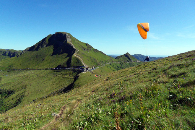 Formation parapente en France Puy Mary en Auvergne
