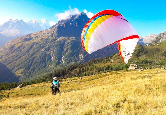 Formation parapente en France Alpwind Chamonix