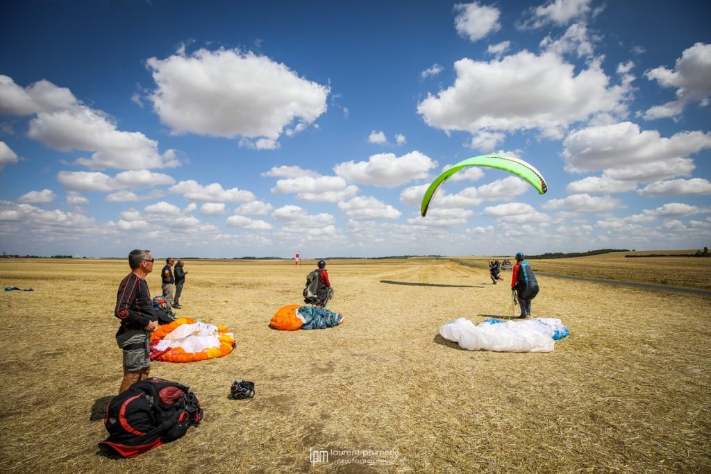 parapente dans la Vienne (Poitou)