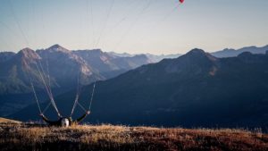 "Home sweet home", session gonflage au sommet