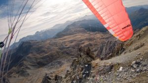 "Home sweet home", vol en parapente