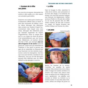 Guide des premiers secours en plein air et en milieu isolé - Guide des premiers secours en plein air et en milieu isolé - pour sportif outdoor - randonnée, escalade, VTT, parapente... examen de la tête au pied