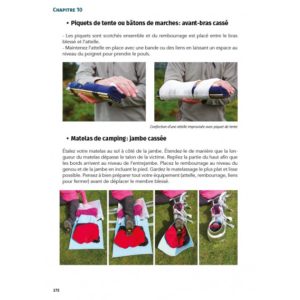 Guide des premiers secours en plein air et en milieu isolé - sports outdoor - atelles
