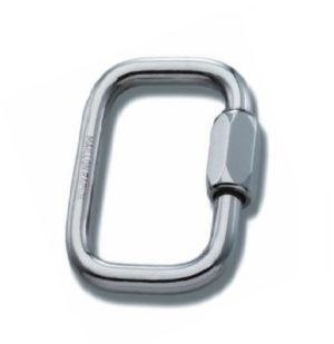 Maillon rapide carré inox 6 mn (37 mm x 57 mm)
