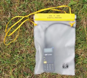 Poche étanche pour radio (fermeture 3 rabats et auto-agrippant)