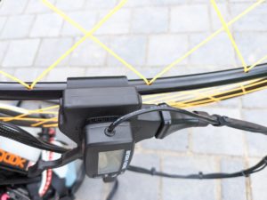 support de poignée des gaz polini sur chassis