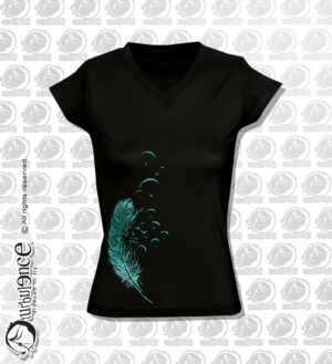T-shirt parapente femme "Plume"