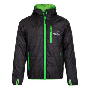 veste Wind Primaloft conçue pour le parapente (noir/vert)