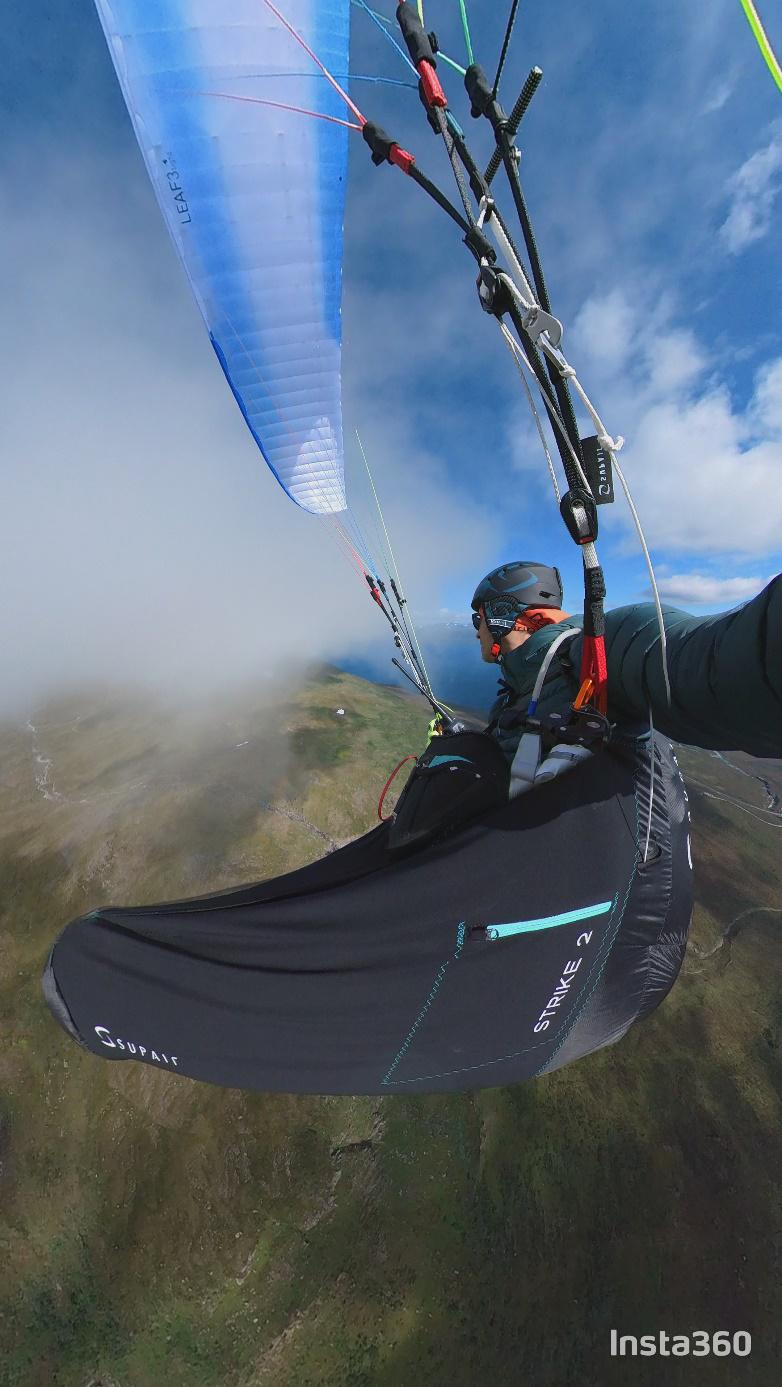 parapente aux Lofoten