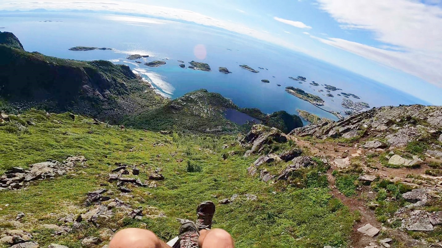 parapente aux Lofoten