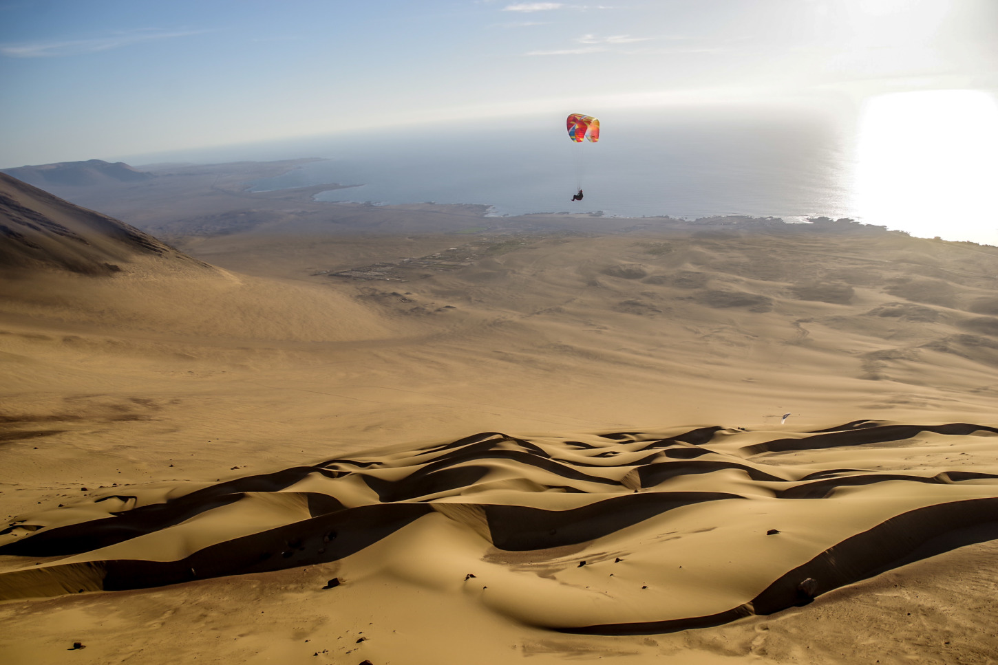 parapente à Iquique avec glide paragliding school