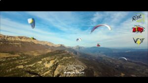 La compagnie AirDesign vous souhaite un bon vol en Hero2, Volt 5 ou Rise 5