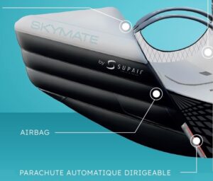 skymate position du secours dirigeable