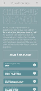 check up sur l'appli vol parapente