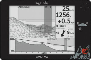 Syride EVO 2 écran topographie