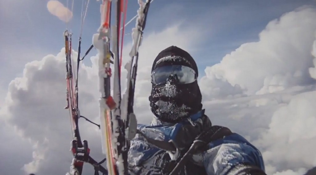Après un thermique à 13,5 m/s, le pilote se retrouve à 5300 m