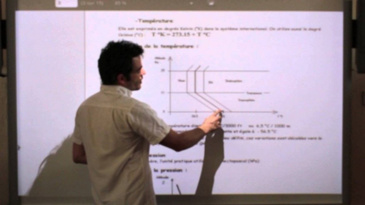 Suivez par vidéo les cours sur l&rsquo;aérodynamique avec David
