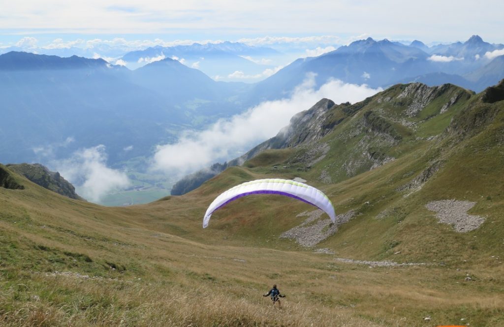 Le vol rando a le vent en poupe auprès des montagnards