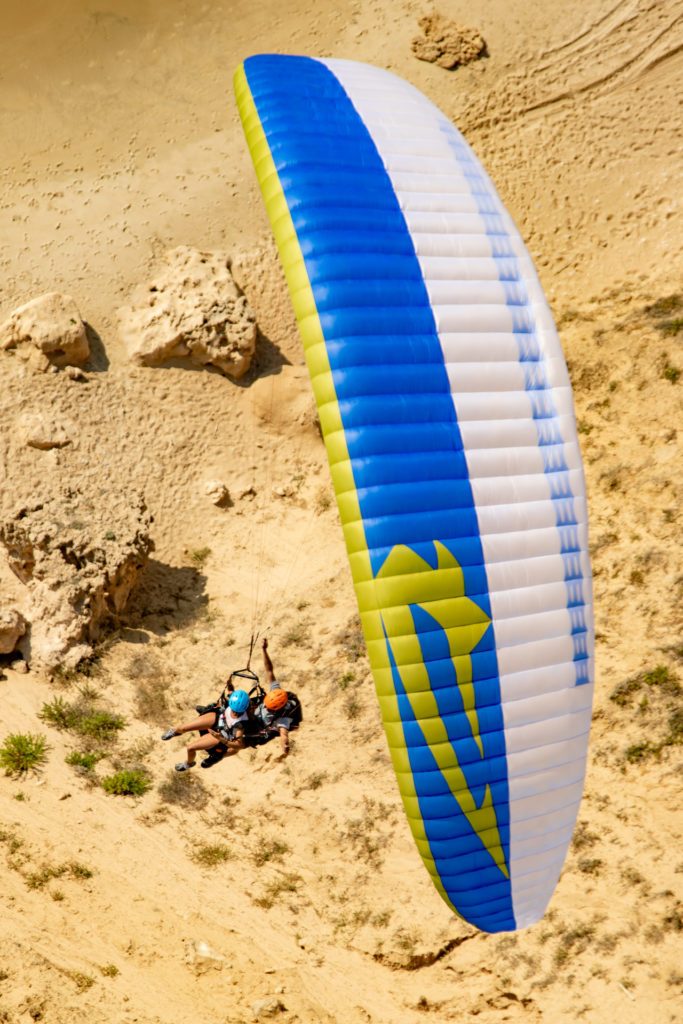 Nouveauté APCO dans la gamme parapente : le tandem Hybrid