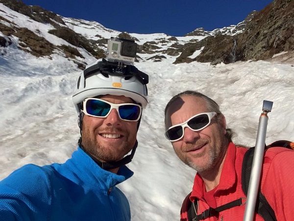 Climb and fly : le pic du Montaigu par la face est (Pyrénées)