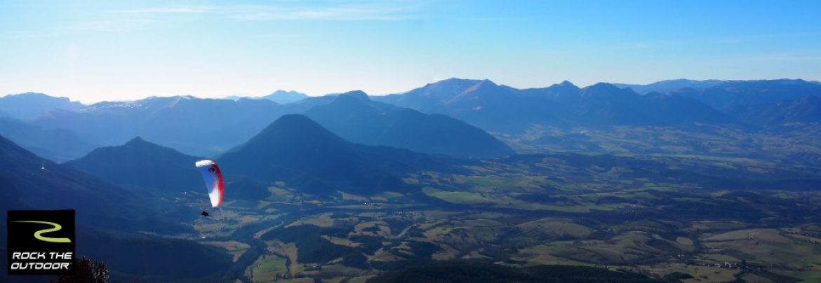 Vol rando biplace au Châtel, entre Vercors et Dévoluy