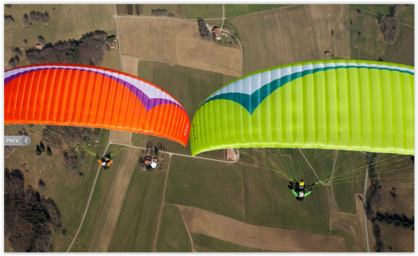 Fuse de GIN GLIDERS, le biplace des professionnels