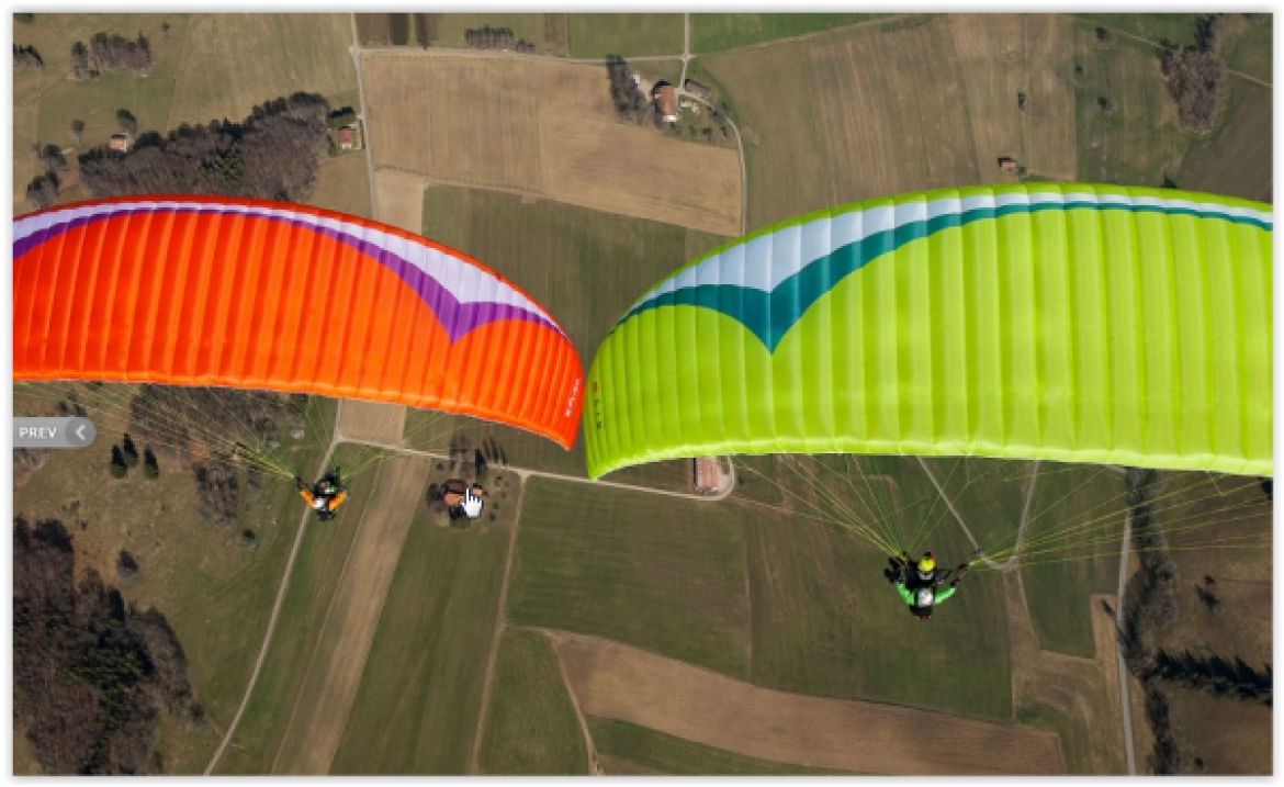 Fuse de GIN GLIDERS, le biplace des professionnels