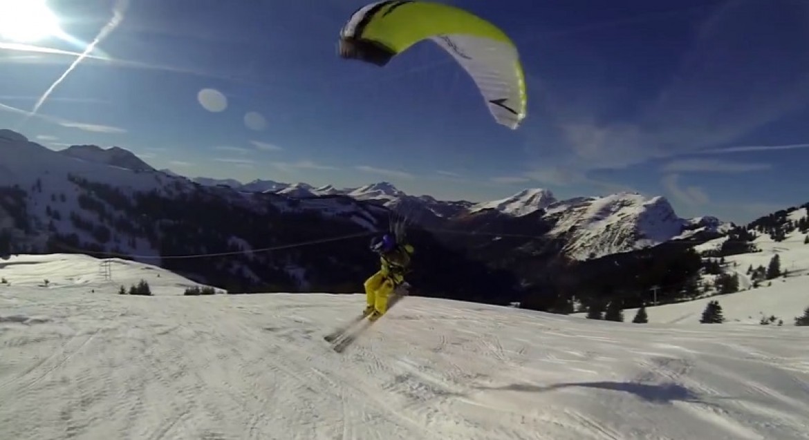 Figures de style en speed riding avec Valentin Delluc