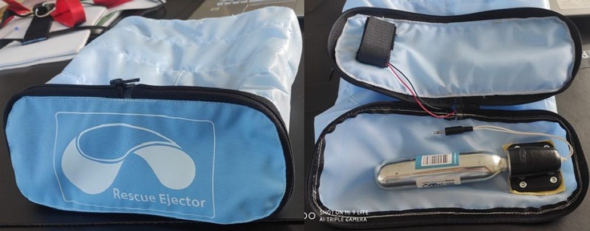 Rescue Ejector, un airbag éjecteur de parachute de secours parapente