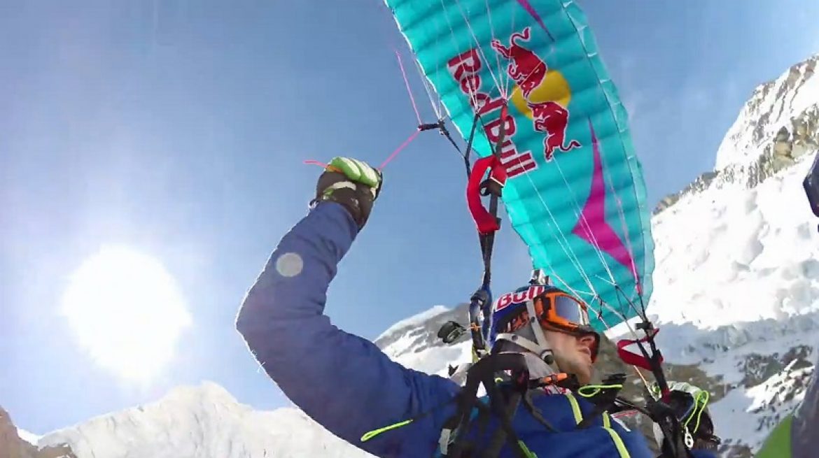 Le Breithorn en speed riding avec Aaron Durogati (Alpes – 4165m)