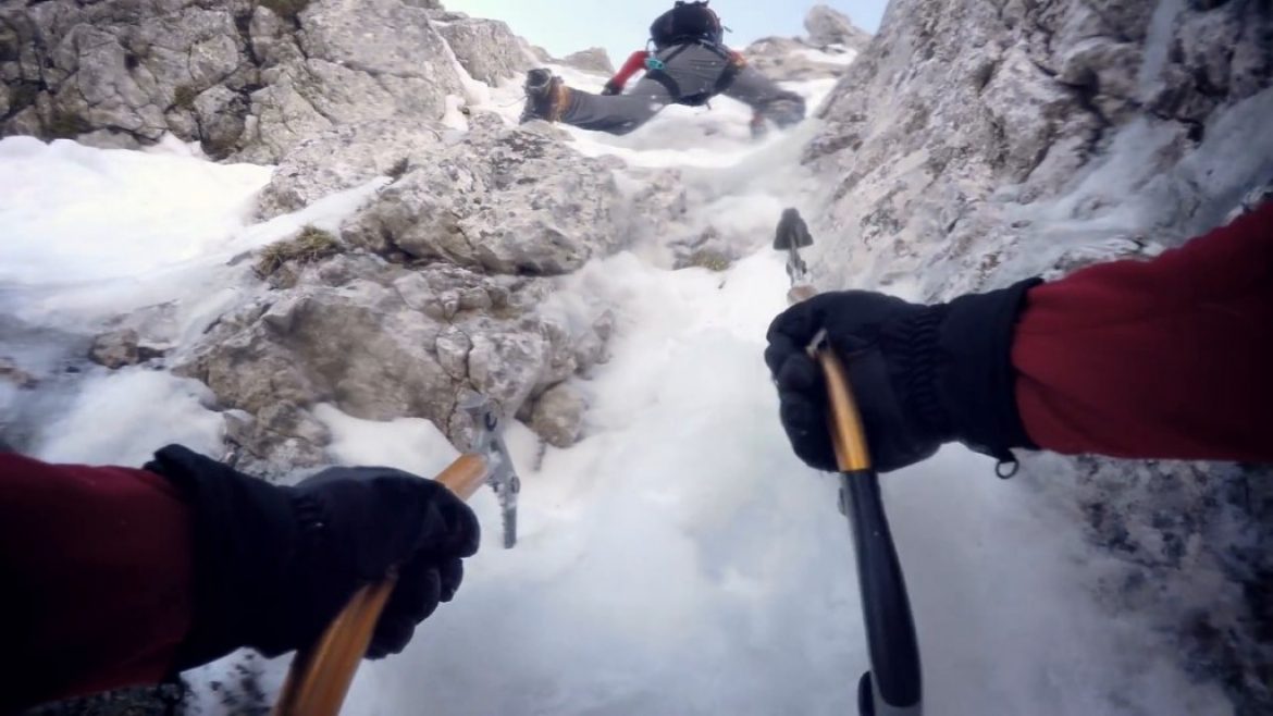 Ascension et descente mini-aile du sommet Triglav (Slovénie)