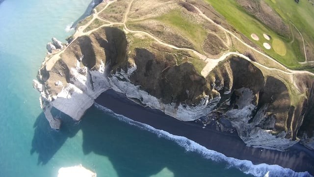 Ballade parapente d&rsquo;Octeville à Etretat avec Yann