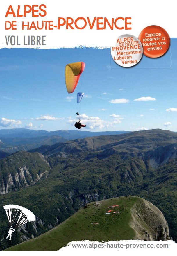 Tous les meilleurs sites parapente Alpes de Haute Provence