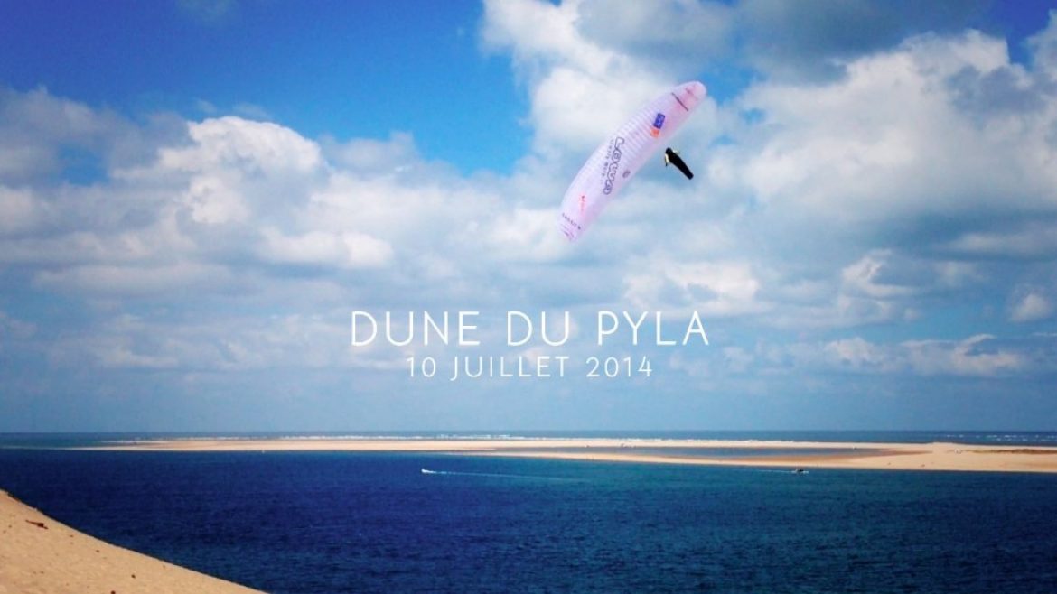 Chrigel Maurer à la dune du Pyla
