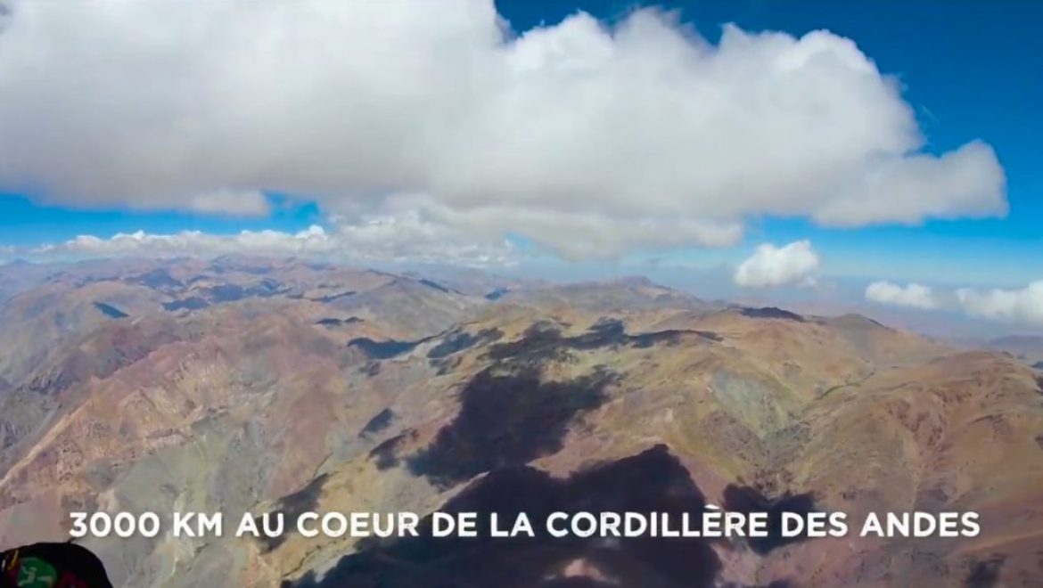 « Le sillage du Condor », 3000 km en marche et vol dans la Cordillère des Andes