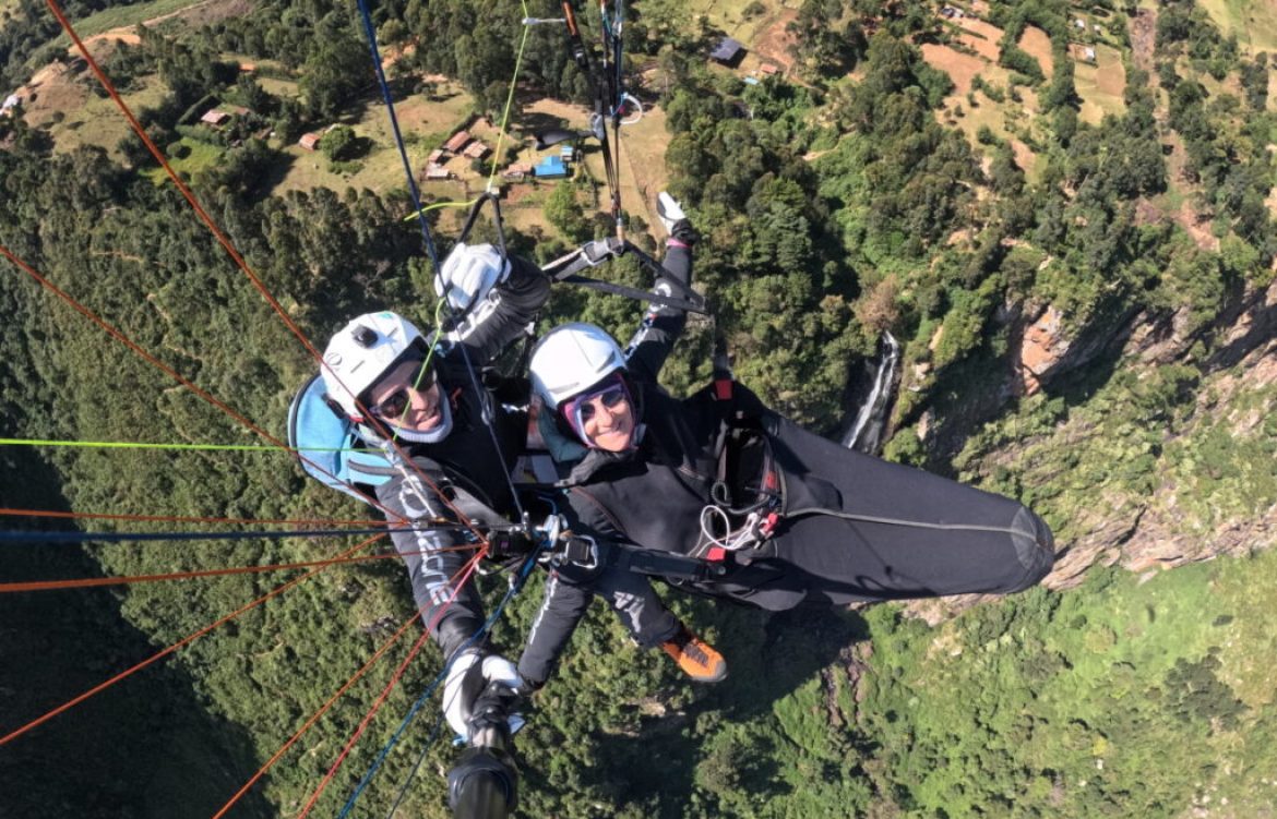 4 records parapente en biplace OZONE SwiftMax 2 au Kenya