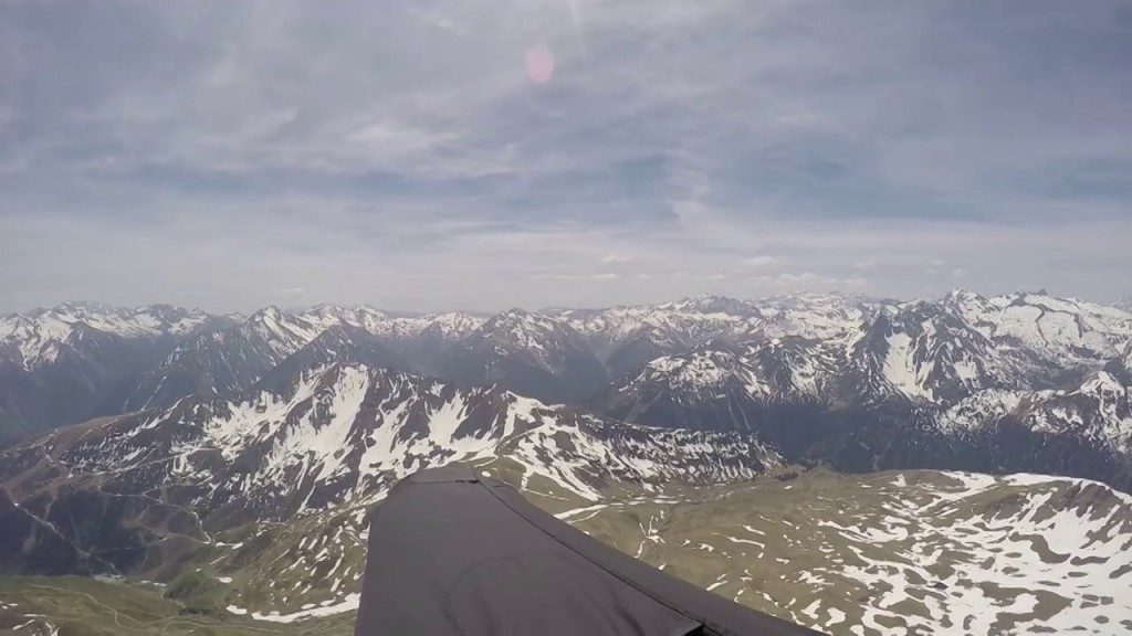Cross de Sébastien Wable au départ de Val Louron (Pyrénées)