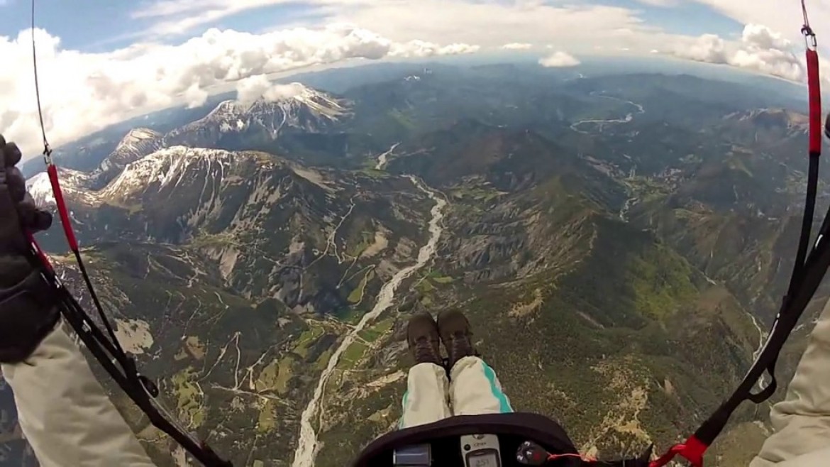 Cross parapente Bleine/Saint Pierre de Beaujeu