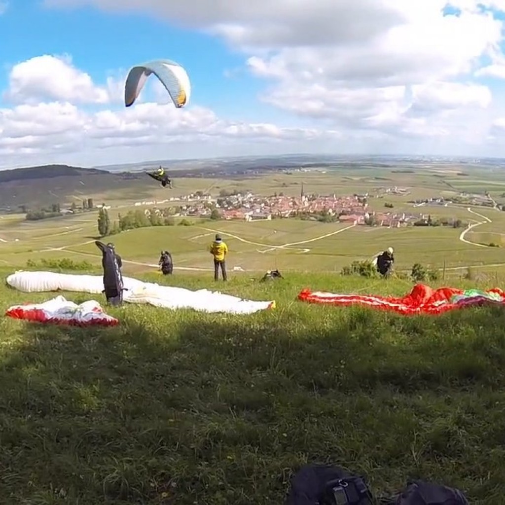 Cross parapente d&rsquo;Antoine DOUMENC : 150 km depuis Chamery (51)
