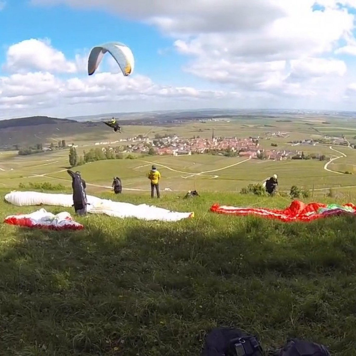 Cross parapente d&rsquo;Antoine DOUMENC : 150 km depuis Chamery (51)