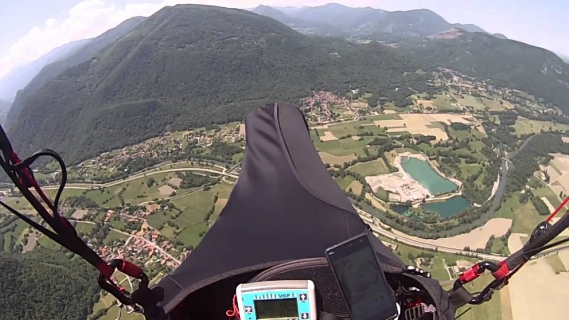 Cross parapente de Arbas à Capvern avec Yoann (Pyrénées)