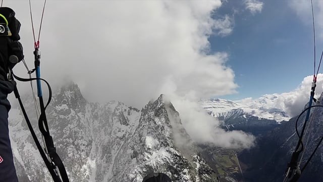 Cross parapente de Gaspard Petiot depuis Chamrousse (110 km)