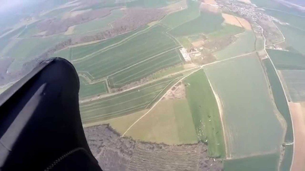 Cross parapente de Rigny le Ferron à Nancay avec Stéphane