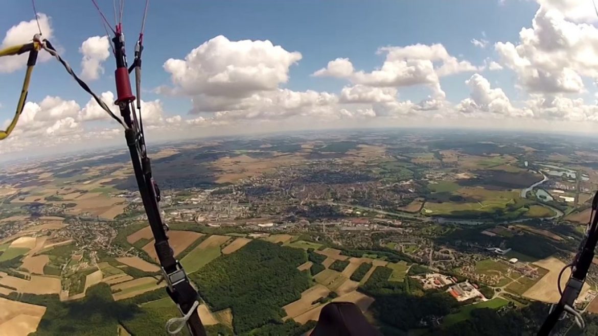 Cross parapente en plaine de 115 km – Nemours (77)