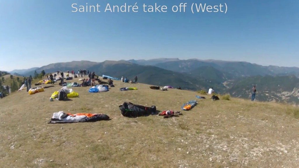 Cross parapente entre Saint André et Dormillouse
